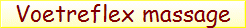 Voetreflex massage